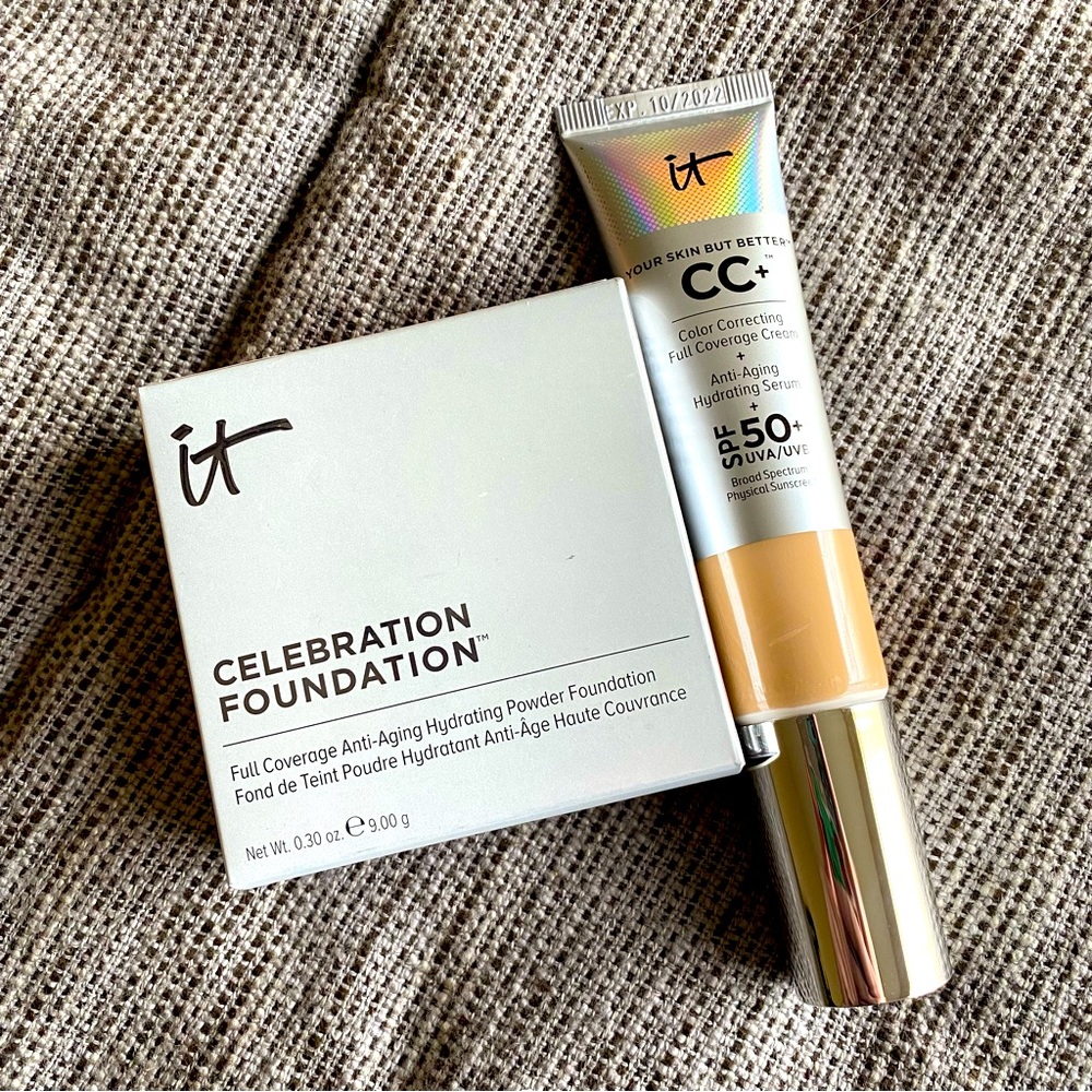 IT COSMETICS Original CC+ Cream & Celebration Foundation